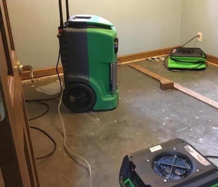 dehu and air movers